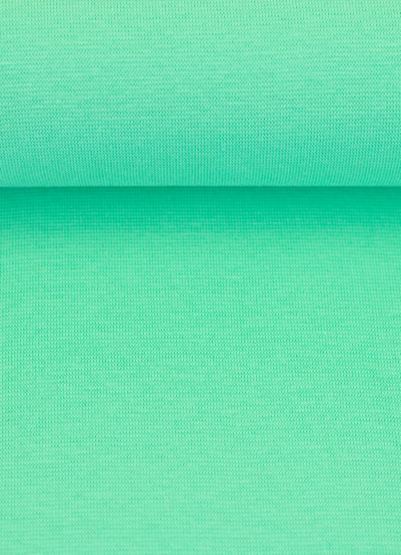 Sommersweat Uni - Maike - mintgrün - Frühling - Sommer 26